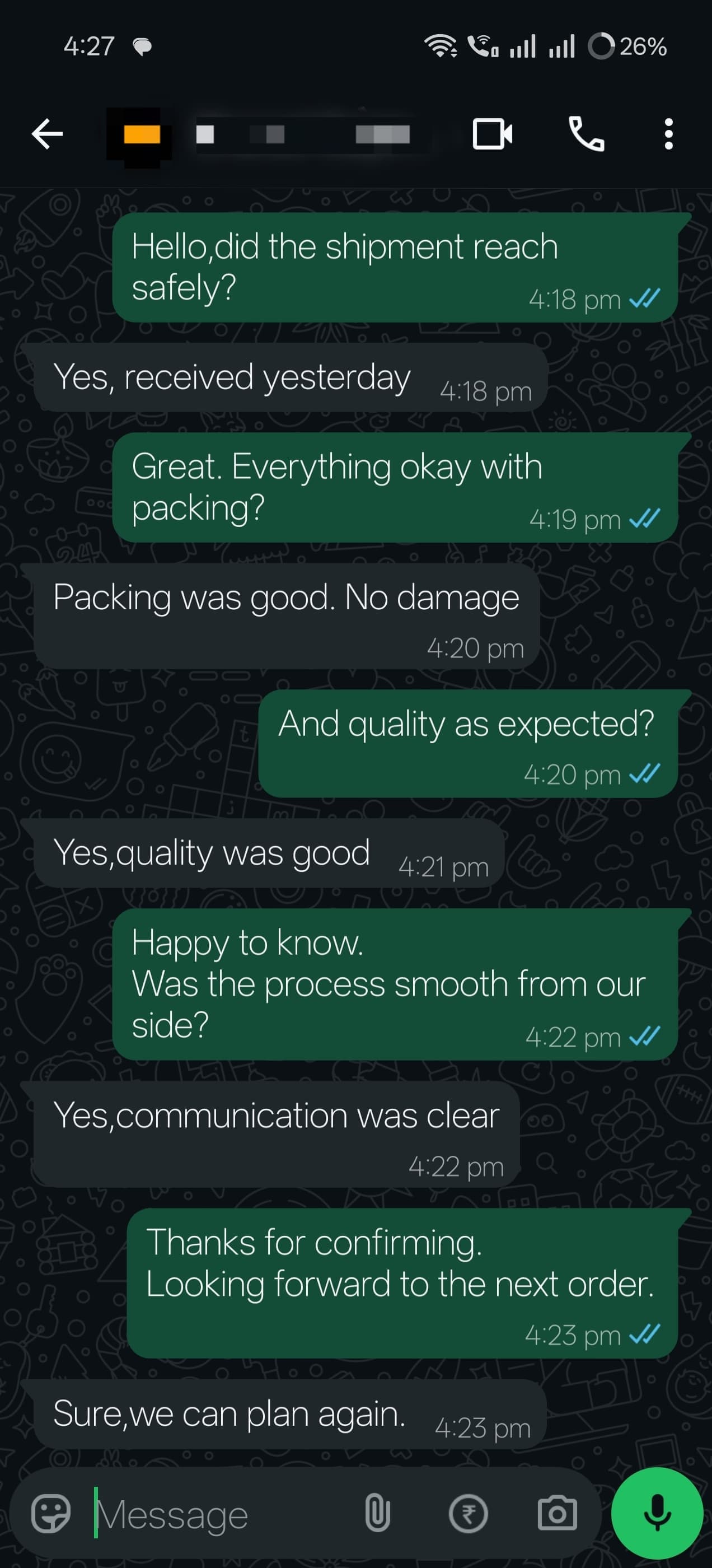 Testimonial from Seasoning Brand · Middle East