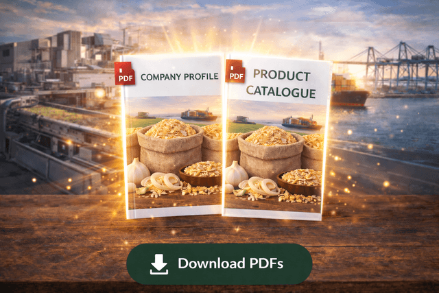 Dehydrated ingredients